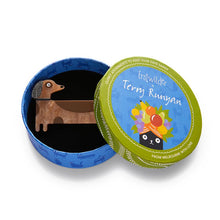 Erstwilder x Terry Runyan - Long Dog Brooch
