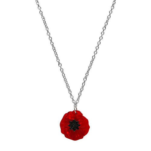 Erstwilder - Poppy Field Mini Pendant Necklace
