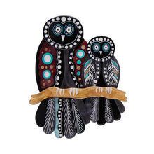 Erstwilder x Art by Melanie Hava - The Owl 'Gugu' Brooch