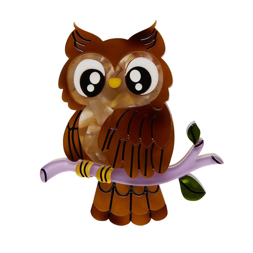 Erstwilder - Owl Eyes on You Brooch