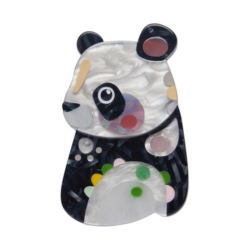 Erstwilder x Pete Cromer - The Patient Panda Brooch