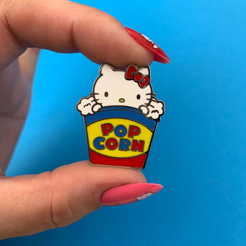 Erstwilder - Hello Kitty Popcorn Enamel Pin