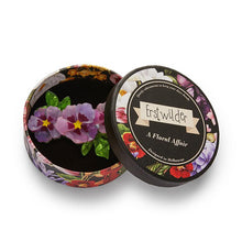Erstwilder - Purple Prose Brooch