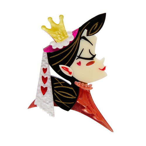 Erstwilder - Queen of Hearts Brooch
