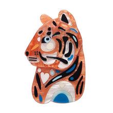 Erstwilder x Pete Cromer - The Tranquil Tiger Brooch