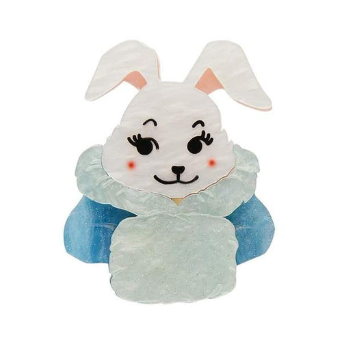 Erstwilder - SNUGGLY BUFFY BUNNY BROOCH